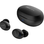 PHILIPS Fone de ouvido sem fio TWS bluetooth com microfone e energia para 18 horas
